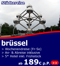 Städtereise Brüssel ab 189 euro