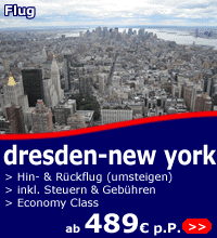 Flüge Dresden-New York ab 489 euro