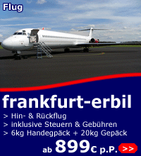 Flug Frankfurt Erbil