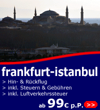 Flüge Frankfurt Istanbul
