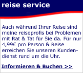 Reiseservice von meine reiseprofis