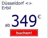 Düsseldorf-Erbil ab 349 Euro